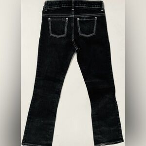 Old Navy Black Jeans Girls Size 10R  Boot Cut  Low Rise